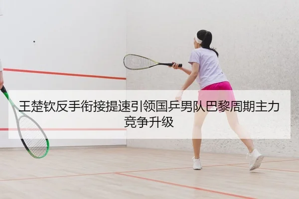 王楚钦反手衔接提速引领国乒男队巴黎周期主力竞争升级 - MILANSPORT